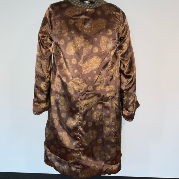 DKNY Donna Karan New York Wool & Fur Jacket - Picture 6 of 8